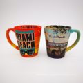 hot selling ceramic cups full wrap printing mugs coffee cup
